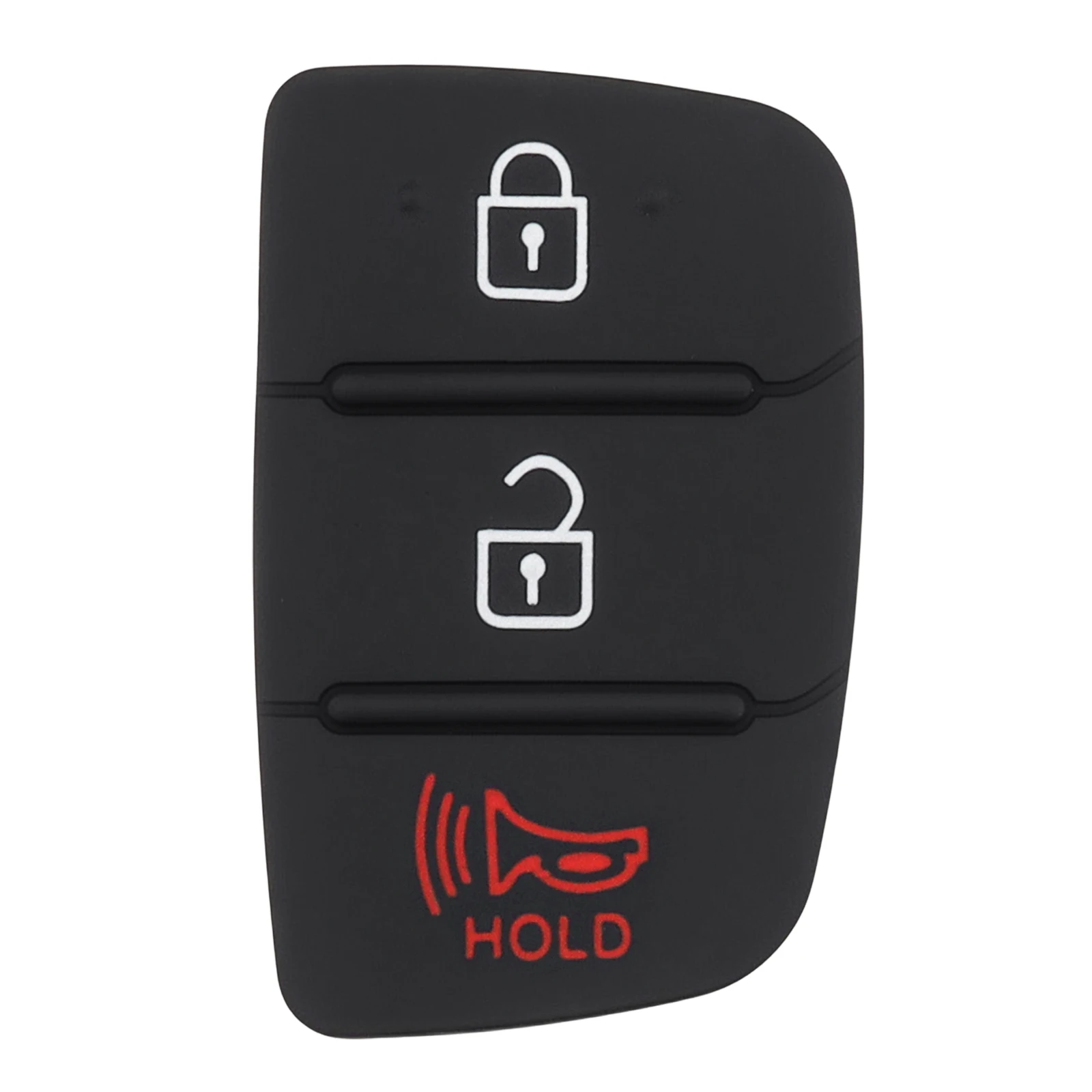 3 botões chave remota do carro fob caso capa apto para hyundai santa fe so nata sport 2013 - 2019 keyless entrada chave escudo inserção teclado