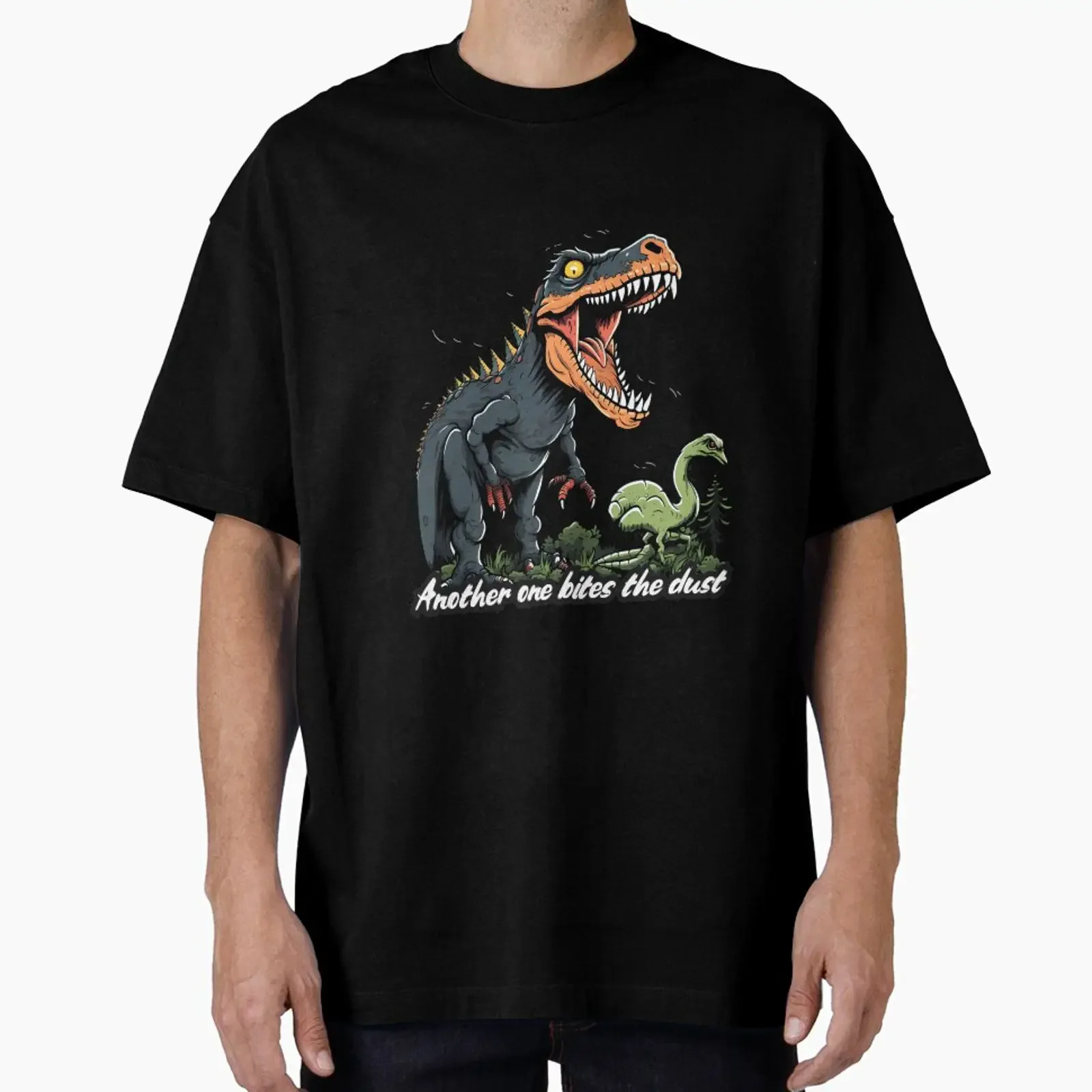 another one bites the dust designed and sold by QuantumPalette vintage Washed Slightly Unisex streetwear Breathable Casual