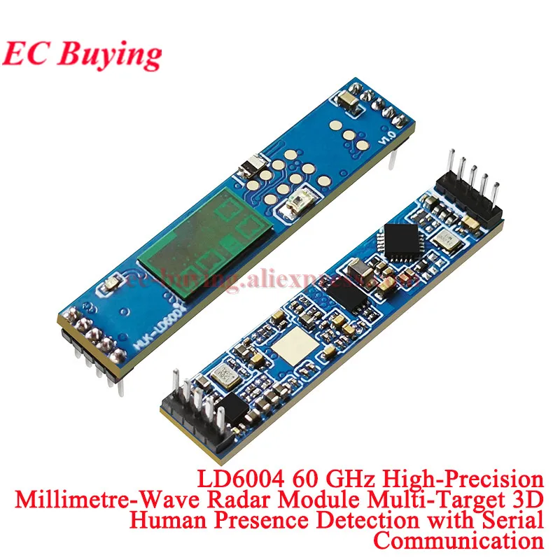 Hi-Link LD6004 LD6003 LD6003B LD6003C LD6003D LD6003F LD6003G 60G Millimetre Wave Radar Module Multi-Target 3D Trajectory Track
