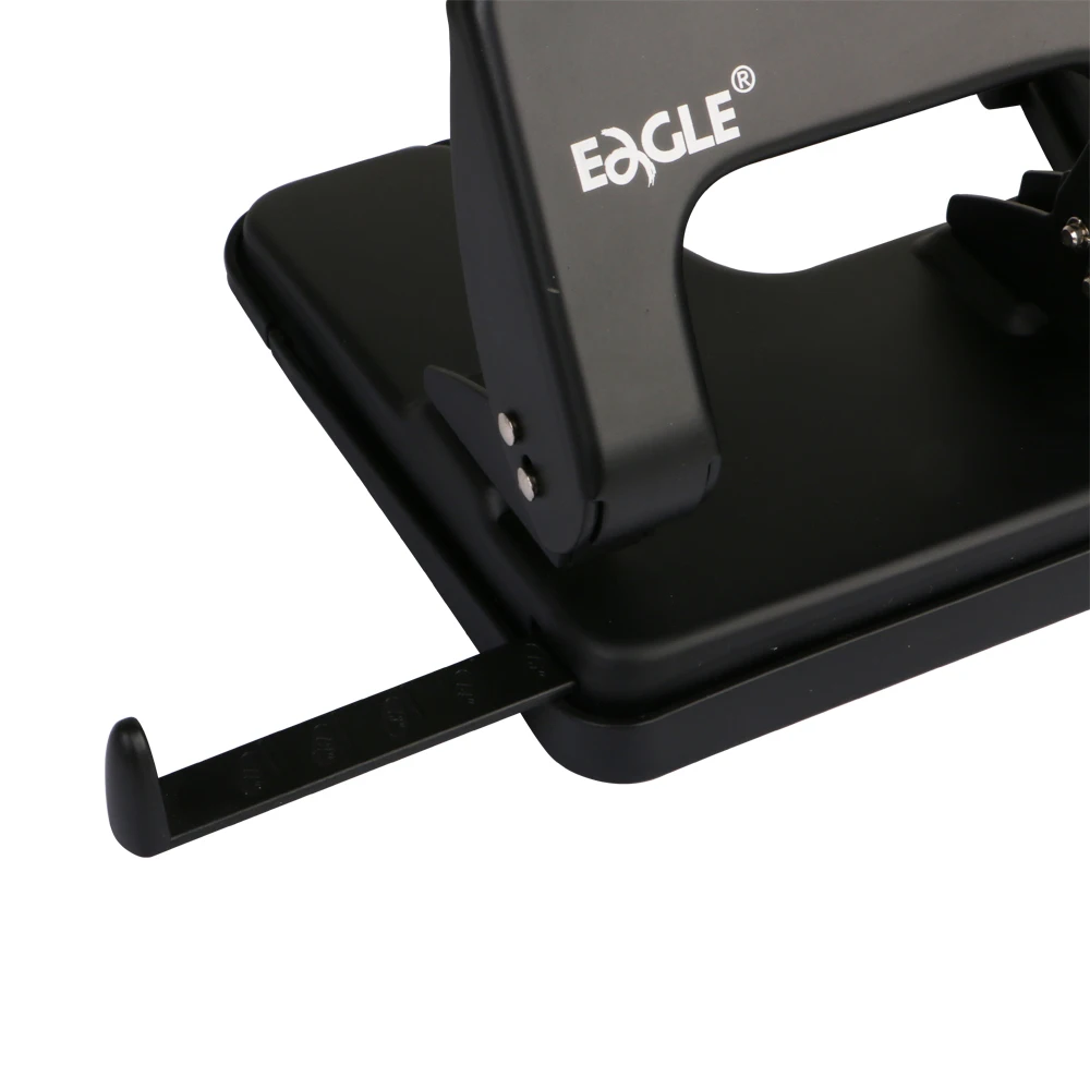 Punzonatrice Eagle Heavy Duty a 3 fori, perforatrice per carta a risparmio di forza al 50%. Capacità 30 fogli, cancelleria per rilegatura scolastica