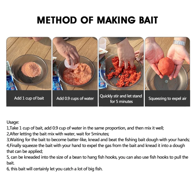 All-Season Universal Bait Combination Set Outdoor Fishing Blue Crucian Carp Speed 2 # Old Ghost 918 Three-Sample Combination Wild Carp and Crucian