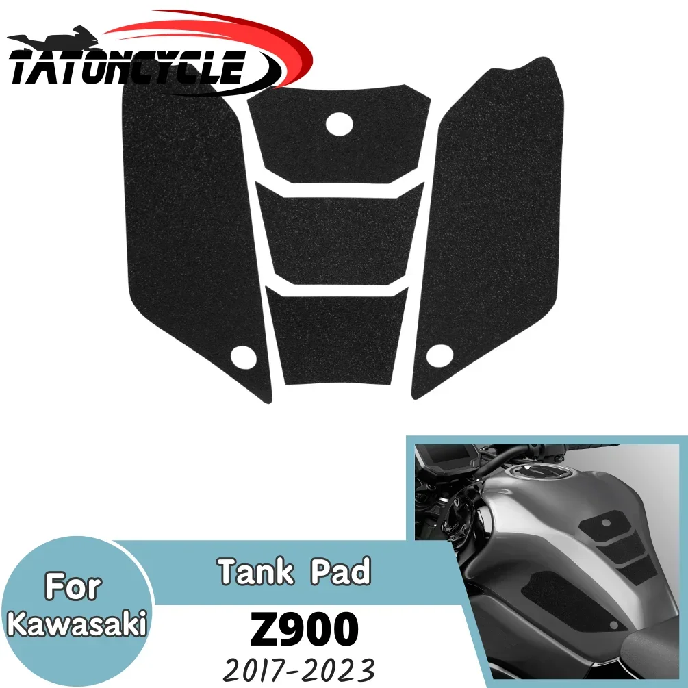 

For Kawasaki Z900 2017-2024 3D Carbon Fiber Gas Tank Protect Sticker Fuel Cap Cover Pad Motorcycle 2018 2019 2020 2021 2022 Z 90