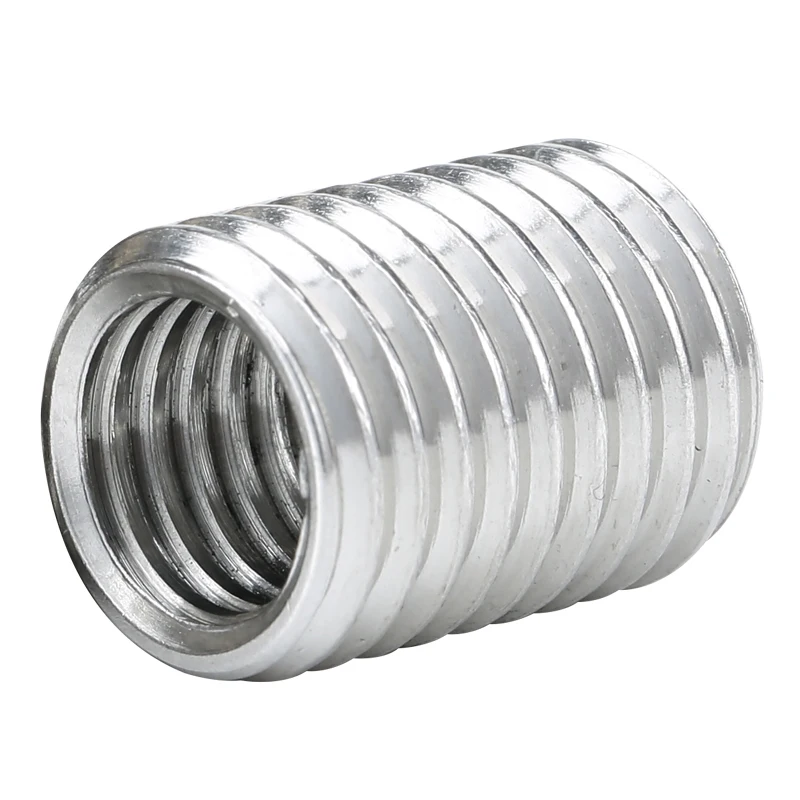 Stainless Steel Slotted Female to Male Thread Conversion Screws M2 12 Linear Threaded Inserts Sleeve Conversion Nuts Fittings
