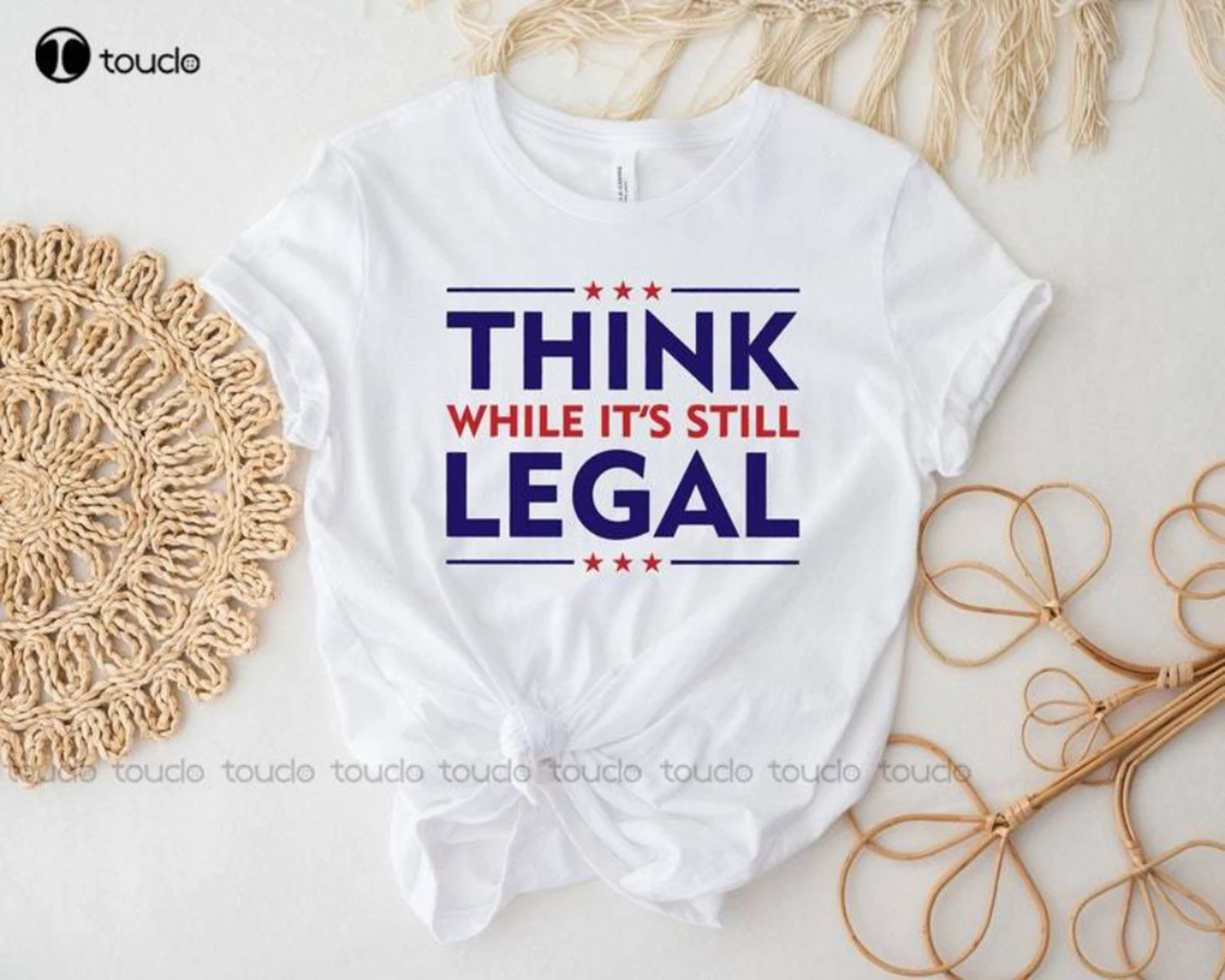 Think While It's A Still Legal T-Shirt, Republican Gift, Libertarian Shirt, Conservative American Political TShirt