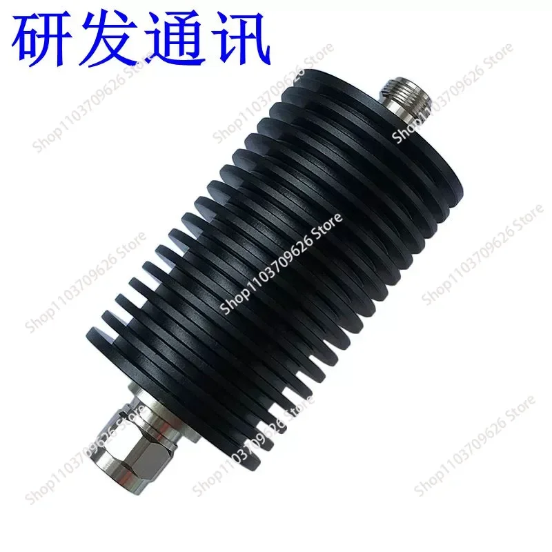 100W N-Type RF Coaxial attenuator 1db 2db 3db 5db 6db 10db 15db 20db 30db 40dB 50db 60db ，DC 0-4GHz 50ohm for microwave BB