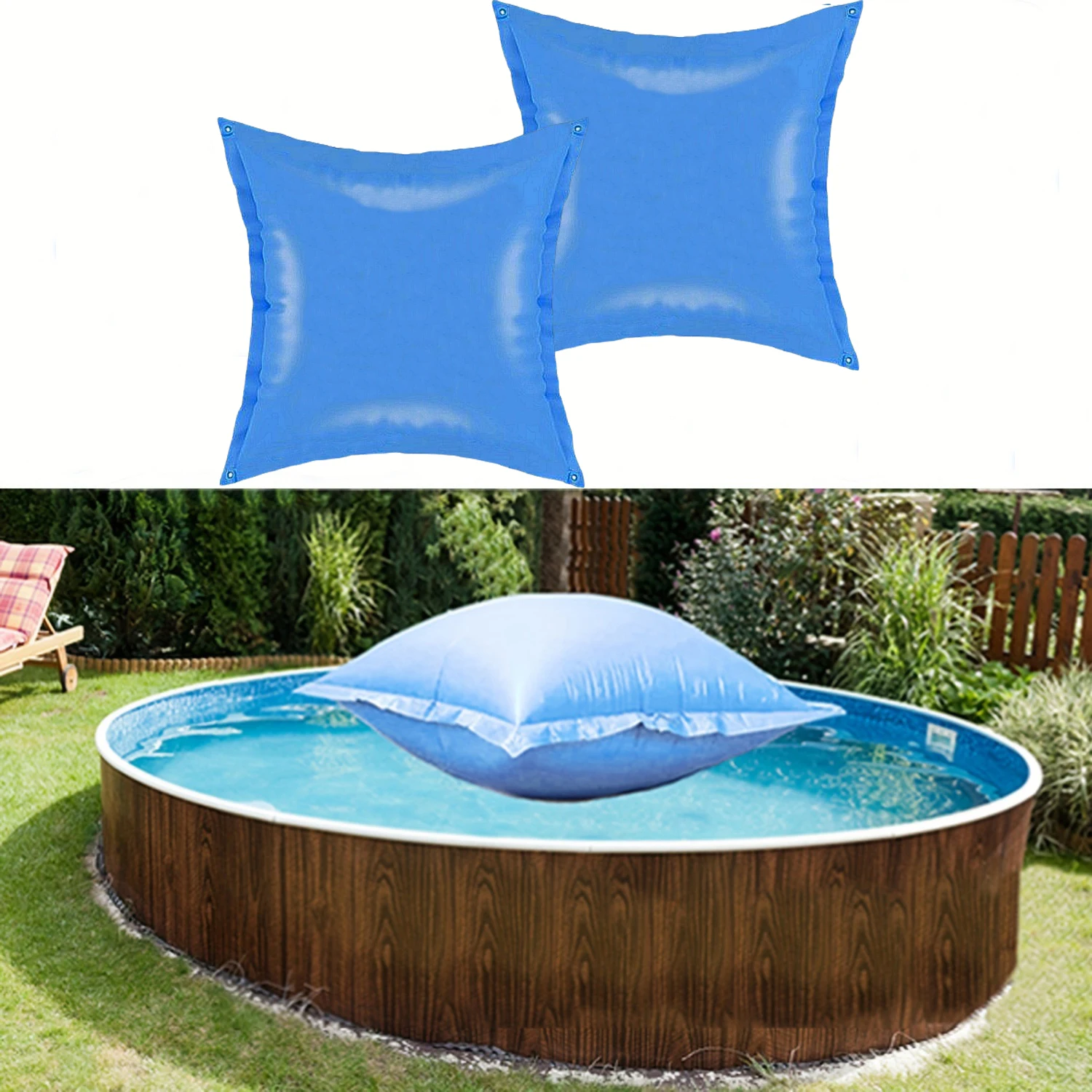 Pool Air Pillow for Above Ground Summer Winter, Pool Covers Swimming Pool Accessories, Pool Pillows for Closing Inflatable