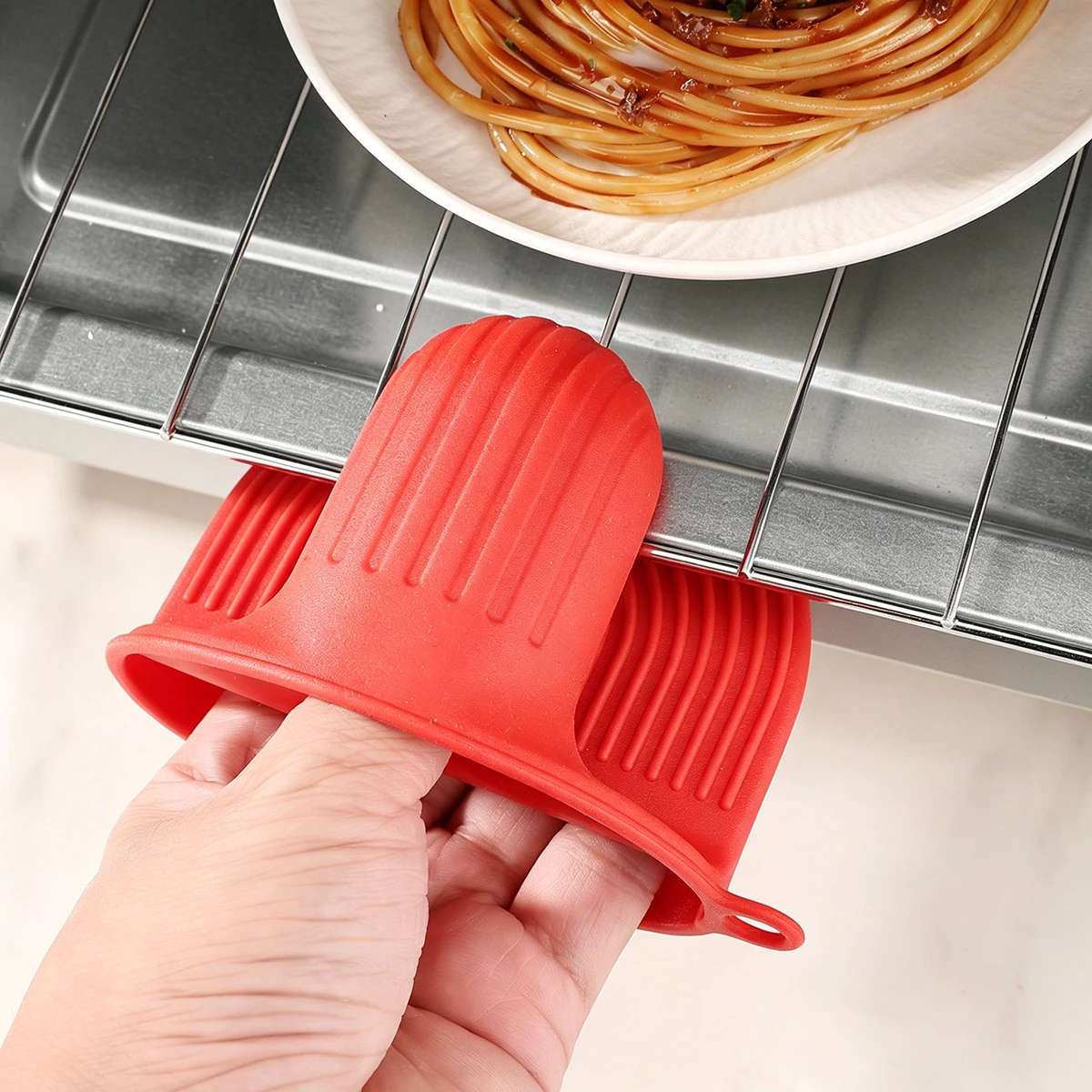 ถุงมืออบขนาดเล็ก 2 ชิ้น ทำจากซ - Oven Mitt Silicone บทวิจารณ์และราคา
