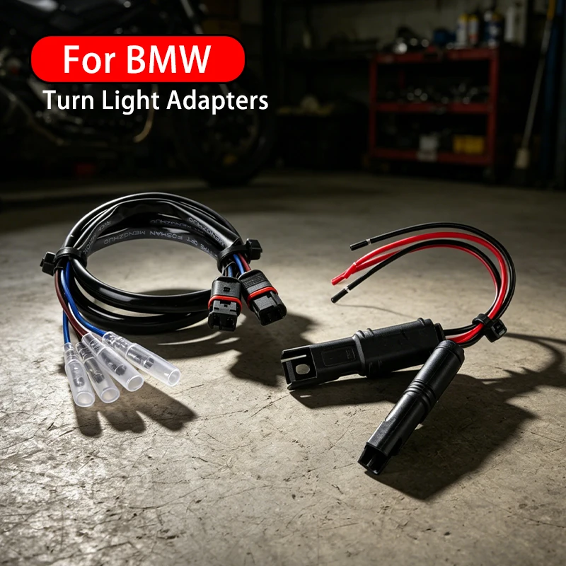 Motorcycle Turn Signal Light Adapters For BMW G310/650 CE04 C600/650 F900 F850 F800 F750 F700 S1000XR/RR R1200 R1250 GS/R/RS HP4