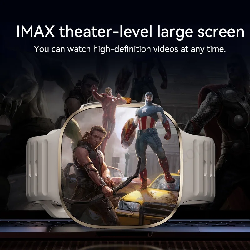 Jam Tangan Pintar M99 5G Dengan Layar Amoled 2.4 inci Kamera Putar 900W WIFI GPS Kompas NFC Bluetooth Smartwatch Pria Wanita