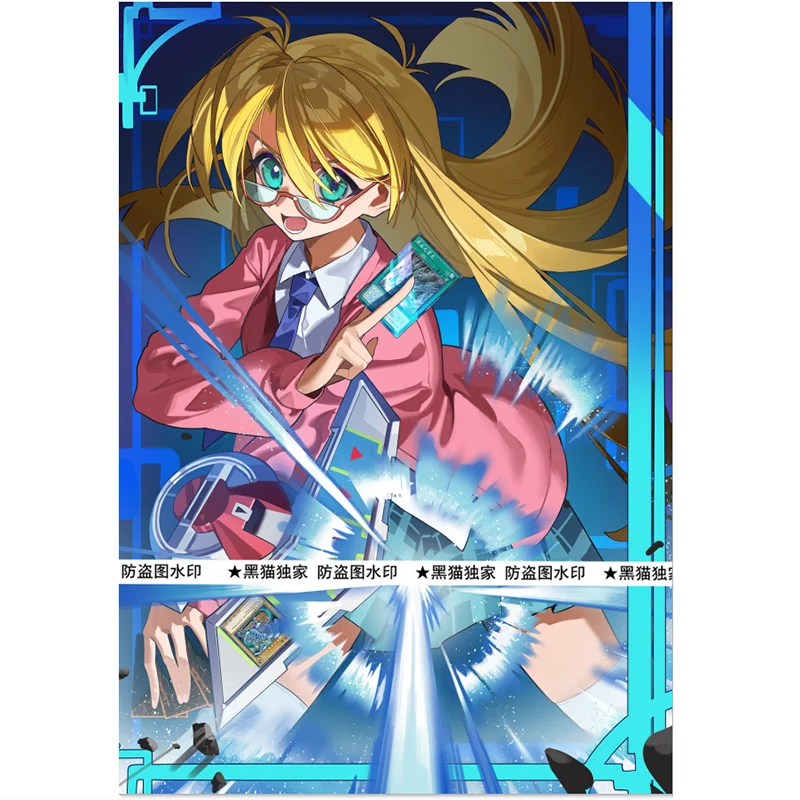 

60 шт./компл. Ю-Ги-О! Rebecca Hawkins принцесса Русалка флэш-карта рукав аниме игровая коллекция карта защитный чехол подарок 63*90 мм