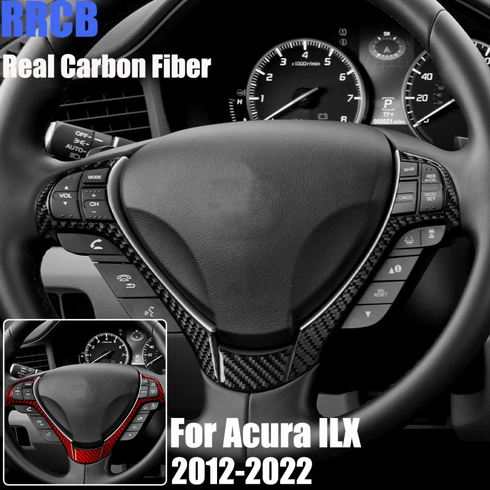 

Наклейки из настоящего карбона для руля Acura ILX 2012-2022 годов выпуска