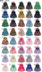 2024 Autumn Baby Boys Windbreaker Cartoon Jacket Coats Toddler Girls Dinosaur Print Hooded Long Sleeves Kids Zipper Outerwear