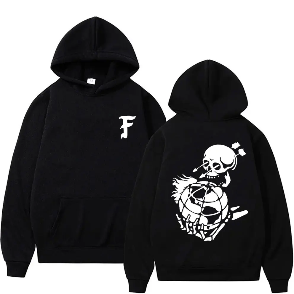 

Forward Observations Group Horror Terrible Skull Hoodie Men Women Fashion Oversized Pullover Sweatshirt Unisex Vinatge Hoodies