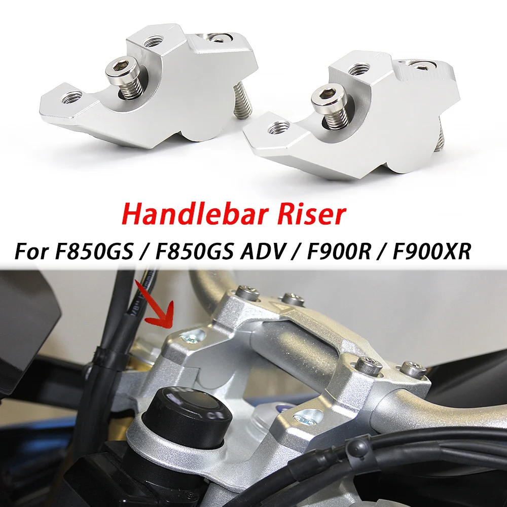 

For BMW F900R F900 XR & F850GS F 850 GS Adventure ADV Motorcycle Handlebar Riser Clamp Back Move Mount Kit