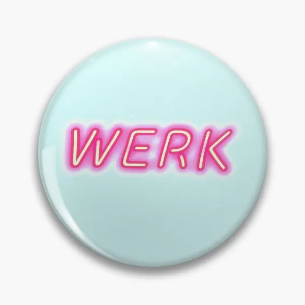 Werk Rupaul Is Drag Race Werk Room Inspir  Soft Button Pin Hat Gift Fashion Creative Brooch Lapel Pin Women Decor Jewelry Metal