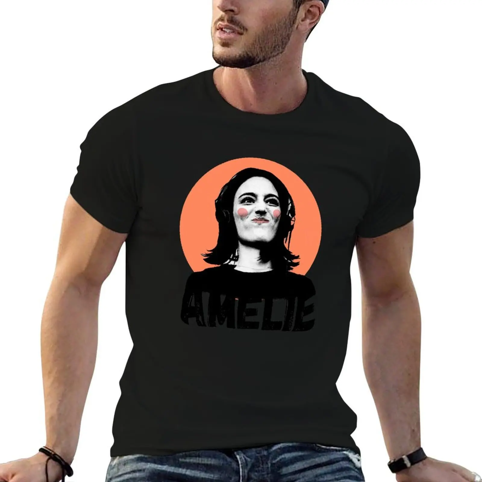 

Amelie Lens T-Shirt black cotton t-shirt plain for man package t shirt personalised T-Shirt