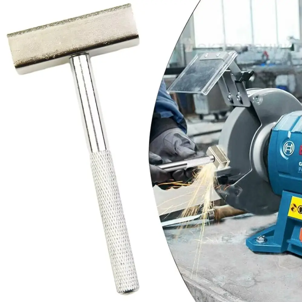 Diamond-coated Grinding Wheel Dresser Thicken Sharpening Diamond Stone Dresser Metal Sanding Disc Bench Grinder Dressing Tool