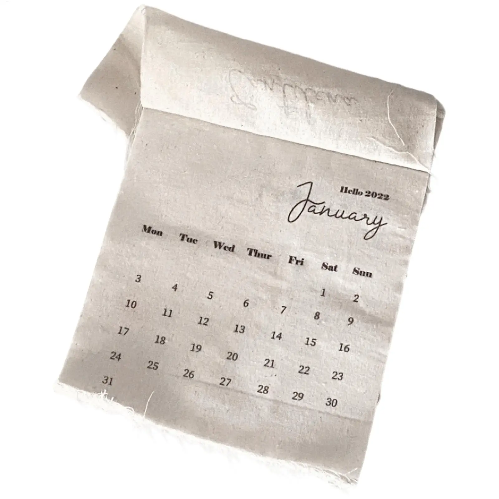 Textile 2026 Wall Calendar Fabric 12 Month Planner for Home Living Room Study Classroom Consultant Freelancer Durable Decor