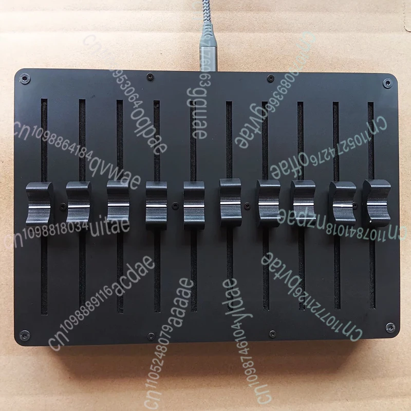 Customizable CC information 10-way fader Fader USB interface MIDI controller for music host software