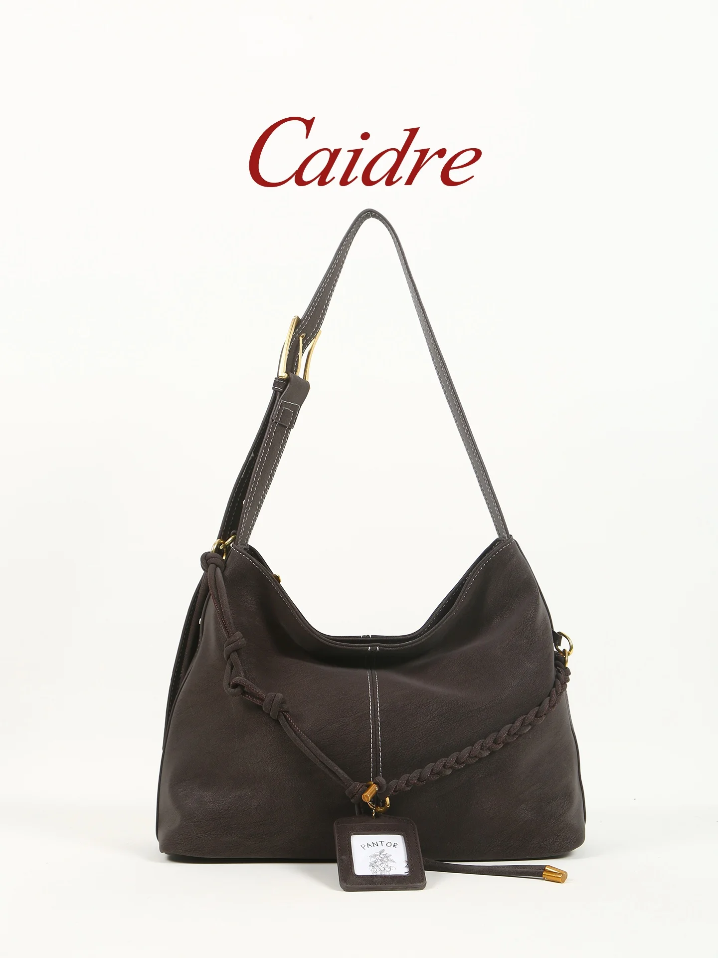 

Женская сумка-тоут Caidre большой вместимости, новинка 2026 года, высококачественная сумка через плечо/на плечо из мягкой искусственной кожи для повседневного использования