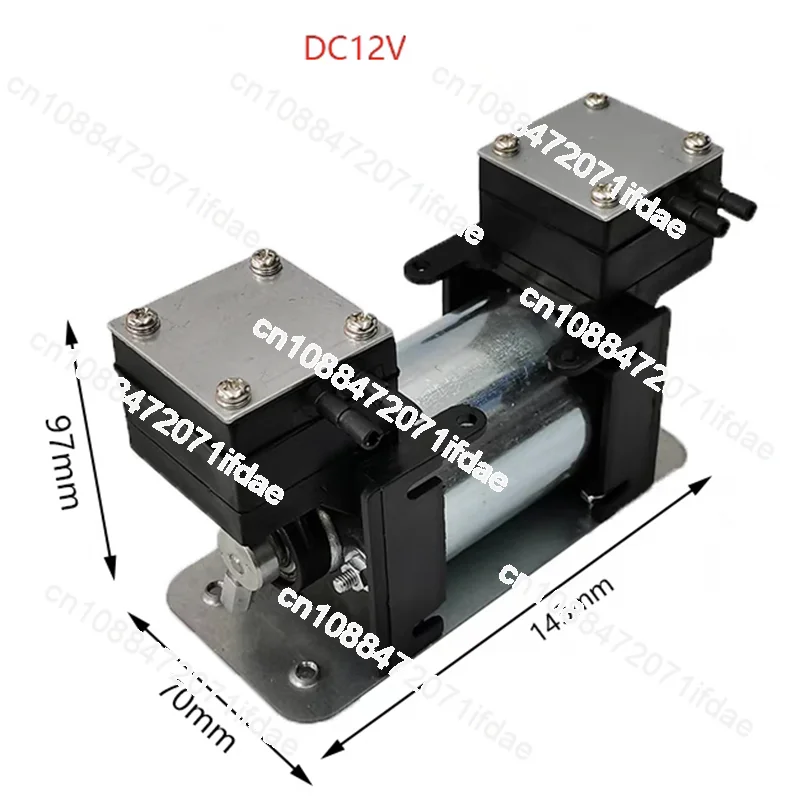 High Positive and Negative Pressure Oil-Free Vacuum Pump 12V220V Silent Micro Vacuum Electric Suction and Air Pump