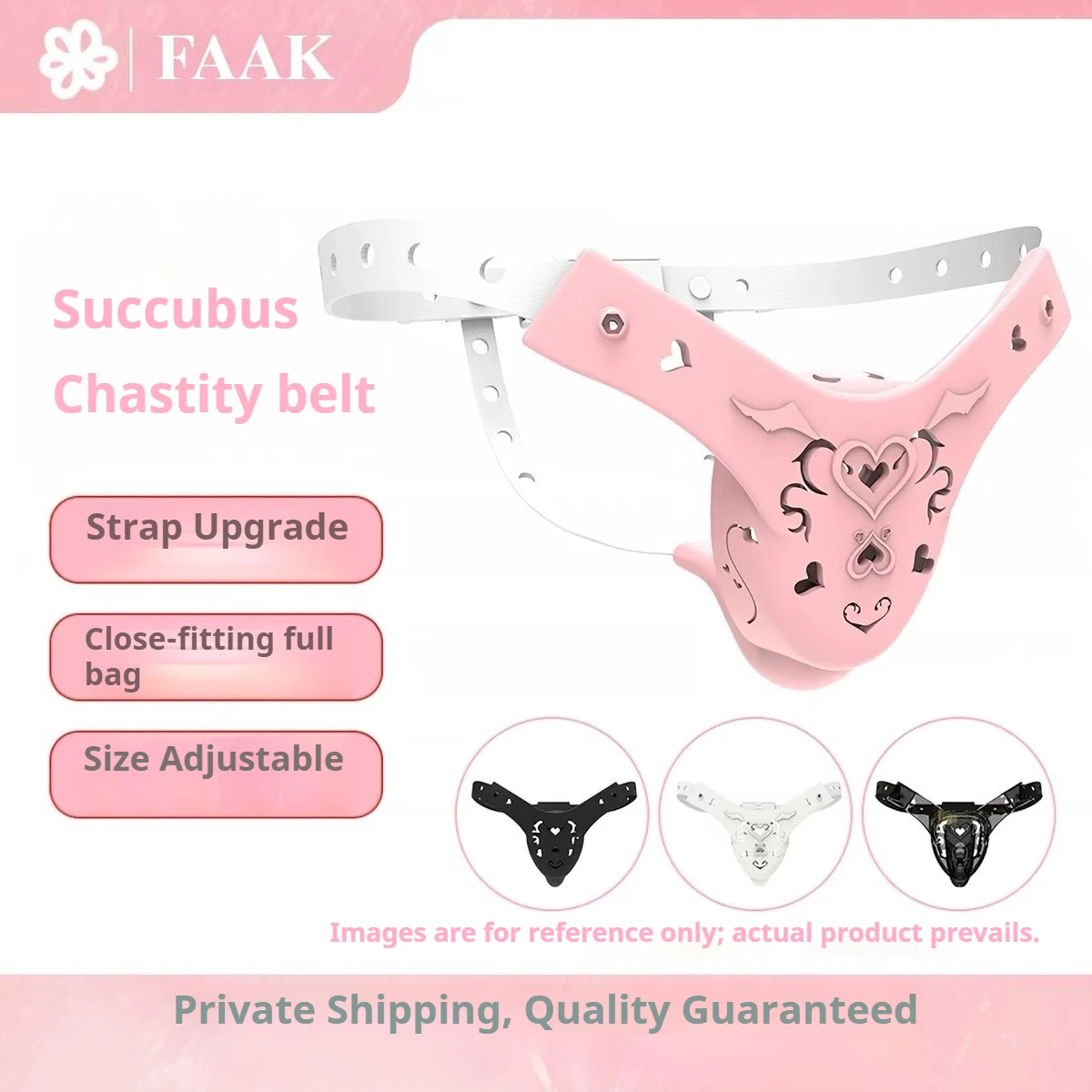 Male Chastity Cage Belt Long-lasting Sexual Lock Maintaining Sex Toys Adjustable Chastity Pants with CB Lock for Sexual Pleasure