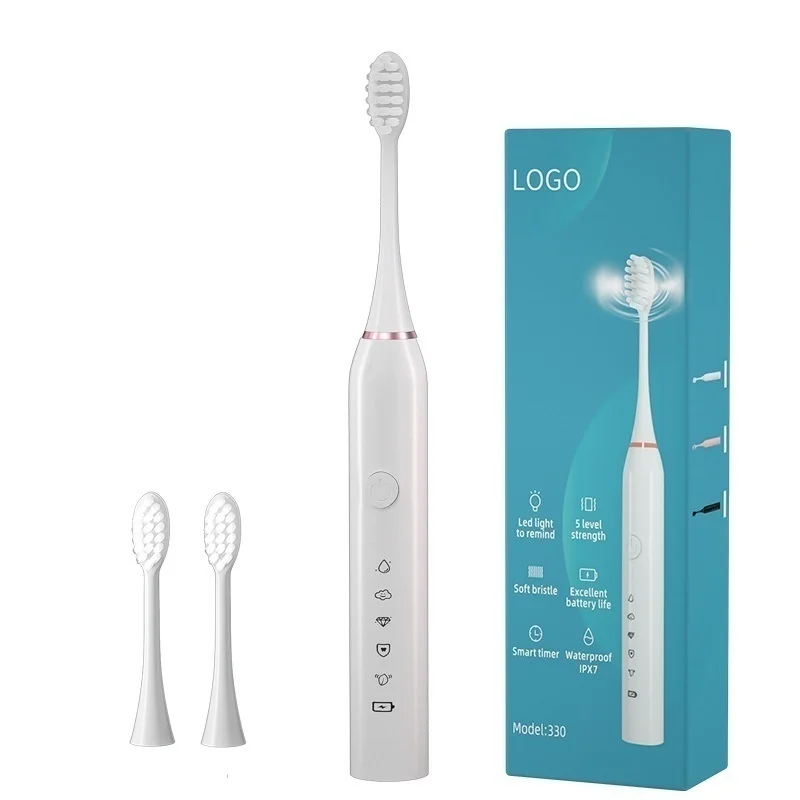 Smart Portable Home Electric Toothbrush Soft Bristle Rechargeable Smart Toothbrush