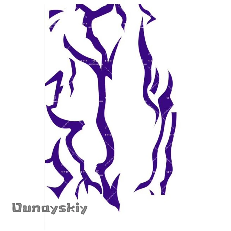 Anime Film Dämon Jinu Kostüm Cosplay Jinu Saja Junge Kostüm Full Set Tattoo 4 stücke Wasserdichte Tatoos Kpop Gruppe Korea Aufkleber