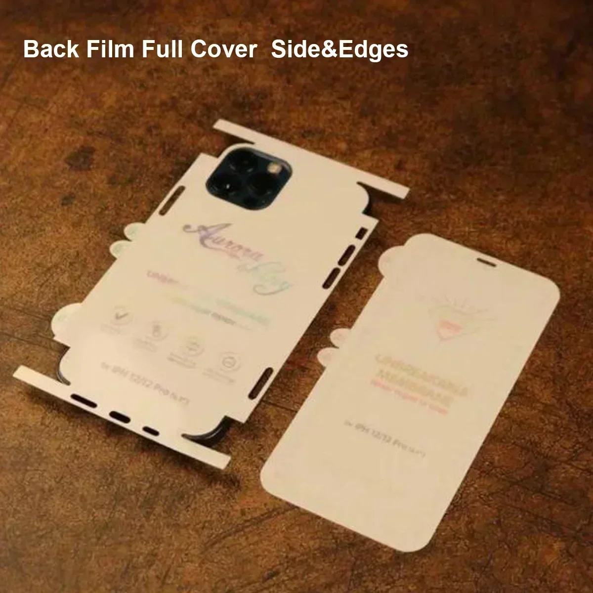 2Pcs Unbreakable Membrane Front Back Full Cover Hydrogel Film For iPhone 15 Pro Max 14 13 Mini 12 11 Pro Max Screen Protector