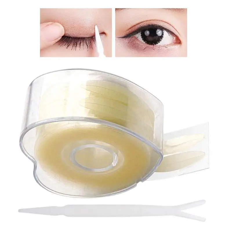 600Pcs Eye Lift Strips Dubbele Ooglid Tape Ooglid Streep Grote Ogen Onzichtbare Dubbele Vouw Ooglid Sticker Make Tool Accessoires