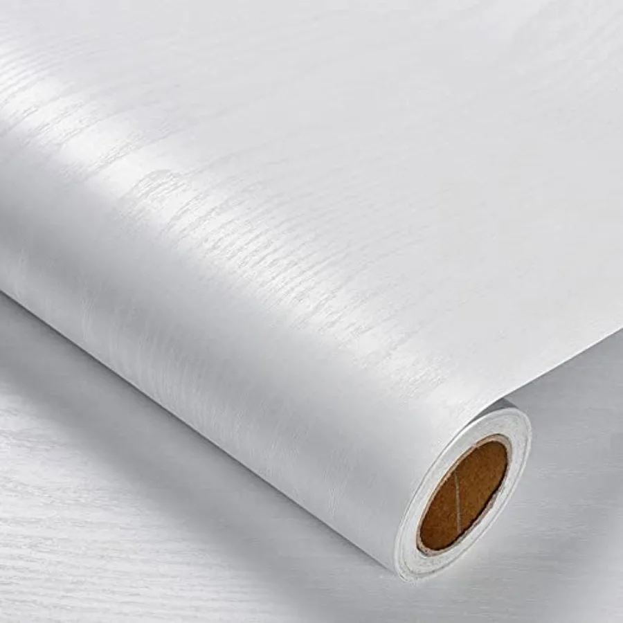 

Peel and Stick Wallpaper Wood Contact Paper Wood Wallpaper Wood Grain Contact Paper Thicken Tetured for Cabinets and Drawers Co