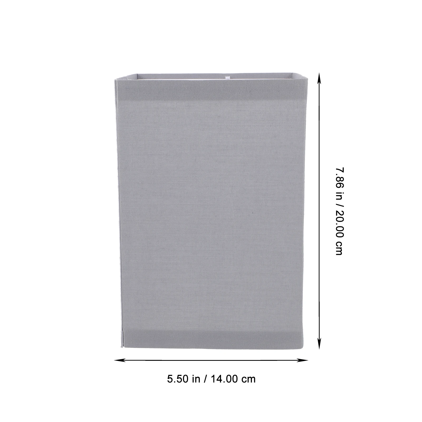 

Cloth Lampshade Square Table Lamp Shade E27 Metal Fabric Sturdy Decorative Light Cover Soft Light Bedroom Living Room Lamp