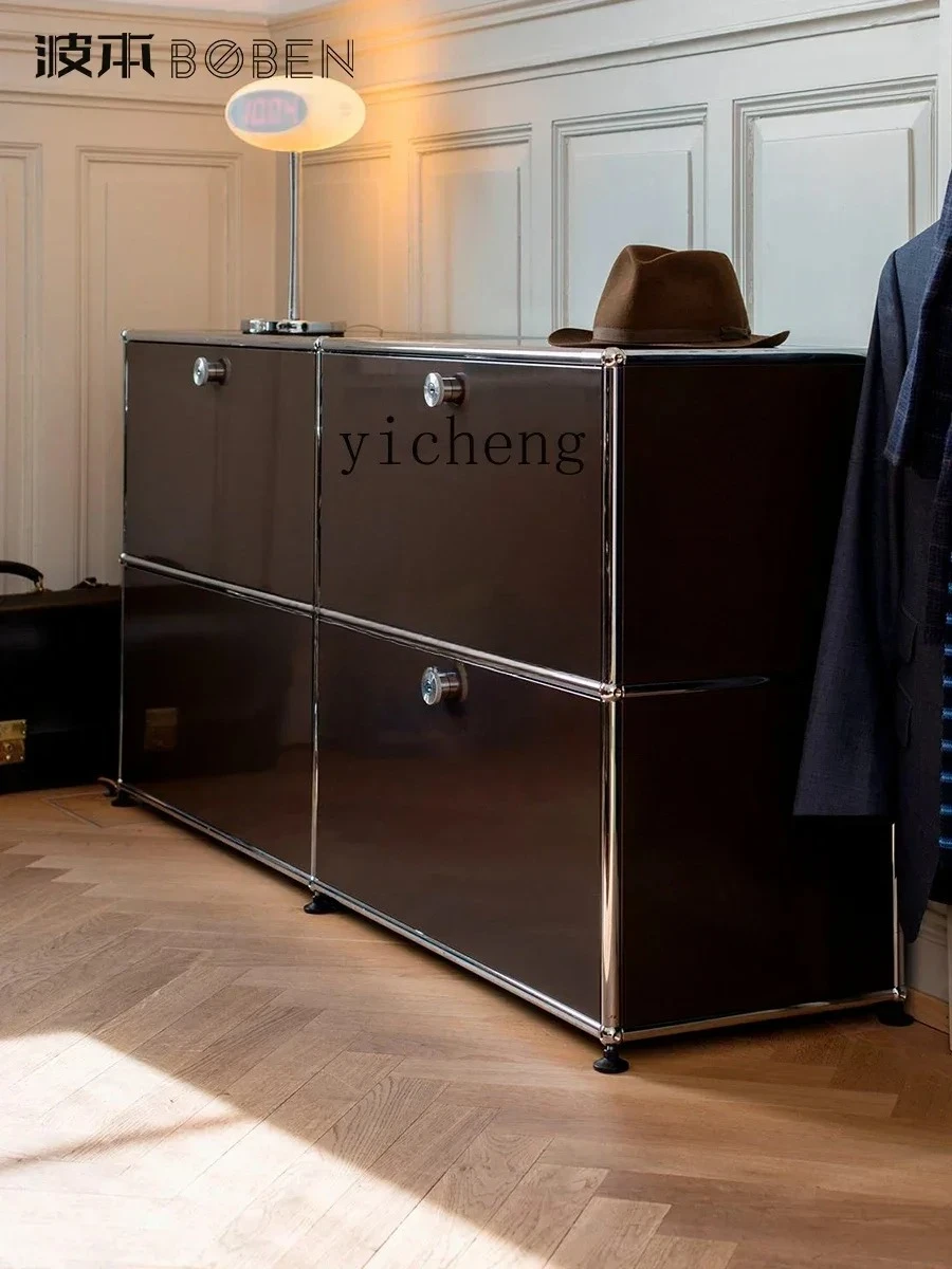 GZ-2  side cabinet stainless steel module furniture TV cabinet storage chest cabinet furniture