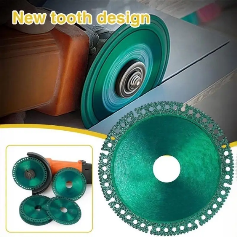1/2/3pcs Multi-Function Compound Saw Blade For Smooth Cutting/Steel/Chamfering/Cutting Diamond Saw Blade Tools