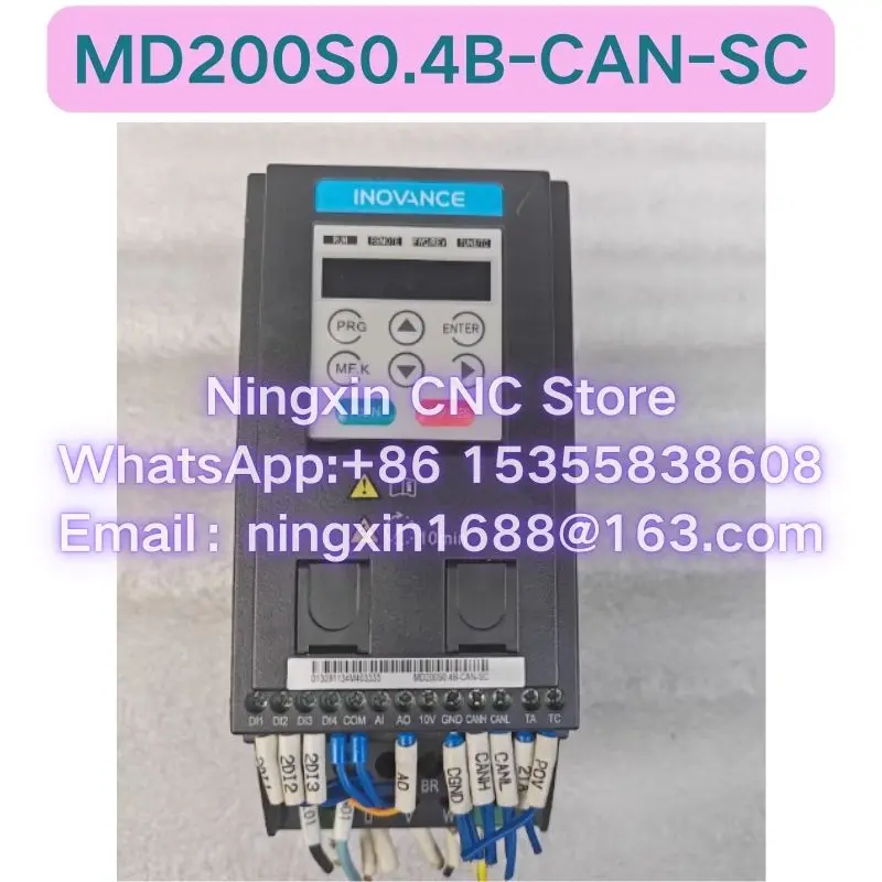 

Second-hand MD200S0.4B-CAN-SC Inverter Tested OK