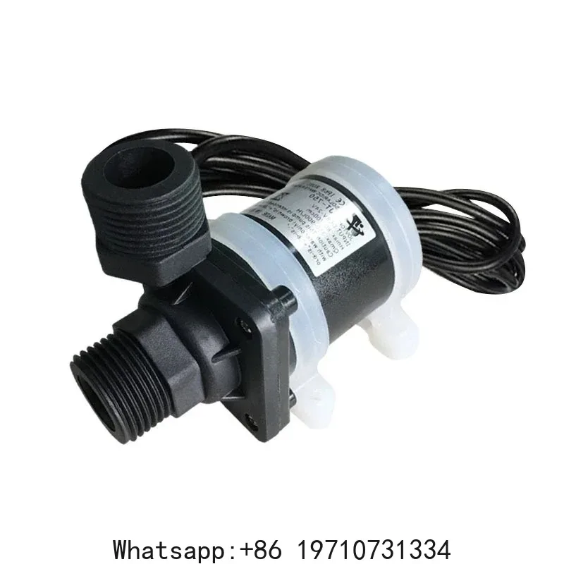 12V 24V DC Brushless Water Pump Silent 4 Points Threaded Solar Water Heater Shower Floor Heating Booster Pump IP68  Water Pump