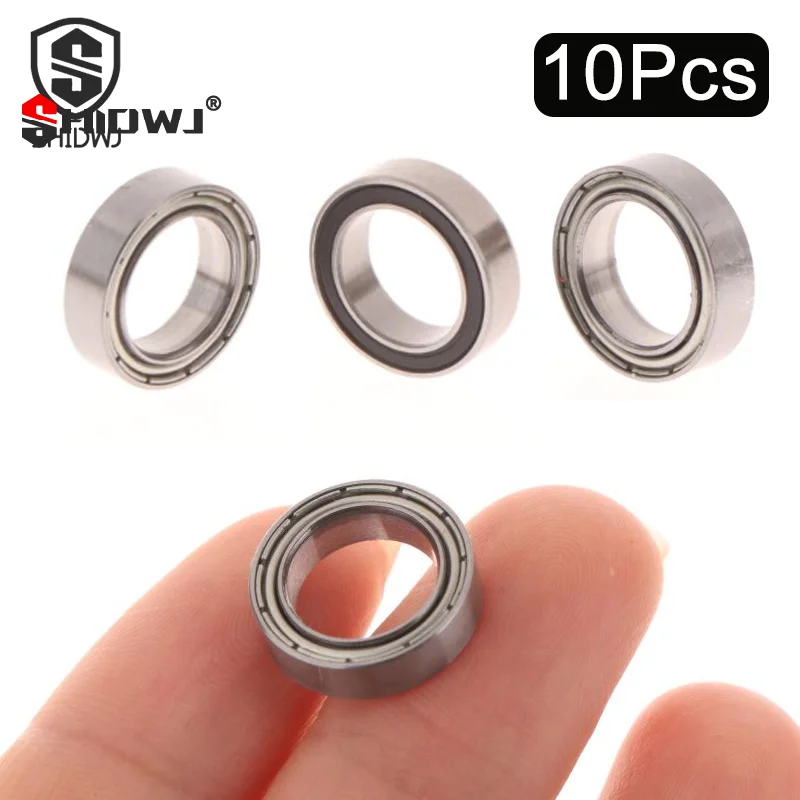 10Pcs/lot High Quality 10x15X4mm 6700ZZ 2Z DDU Inner Bore 10mm Miniature Deep Groove Ball Bearings MR115-2 R S MR93ZZ