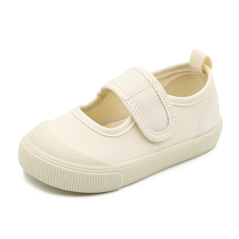 Sepatu Kanvas Anak Merk Brand 2025 Musim Gugur Sepatu Kasual Anak Sol Lembut Sneakers Anak Perempuan Sepatu Sekolah Serbaguna Sepatu Fashion Anak Perempuan