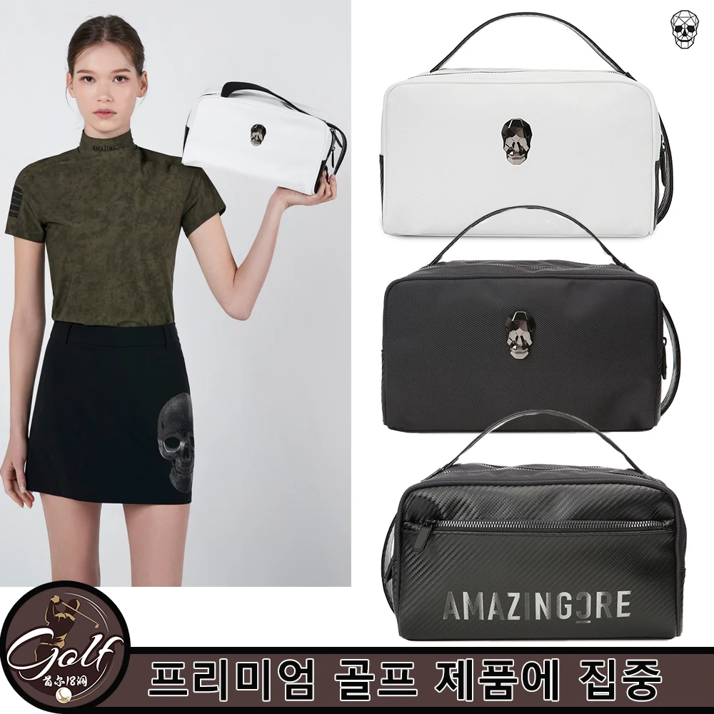 

Golf handbag cosmetic bag, imported fabric quality first-class, double-layer storage version, crisp and high-quality
