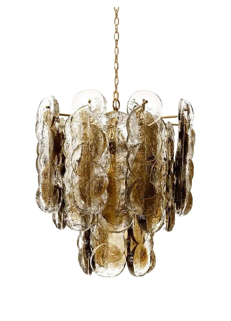 

European style living room bedroom dining room postmodern crystal LED French chandelier light luxury