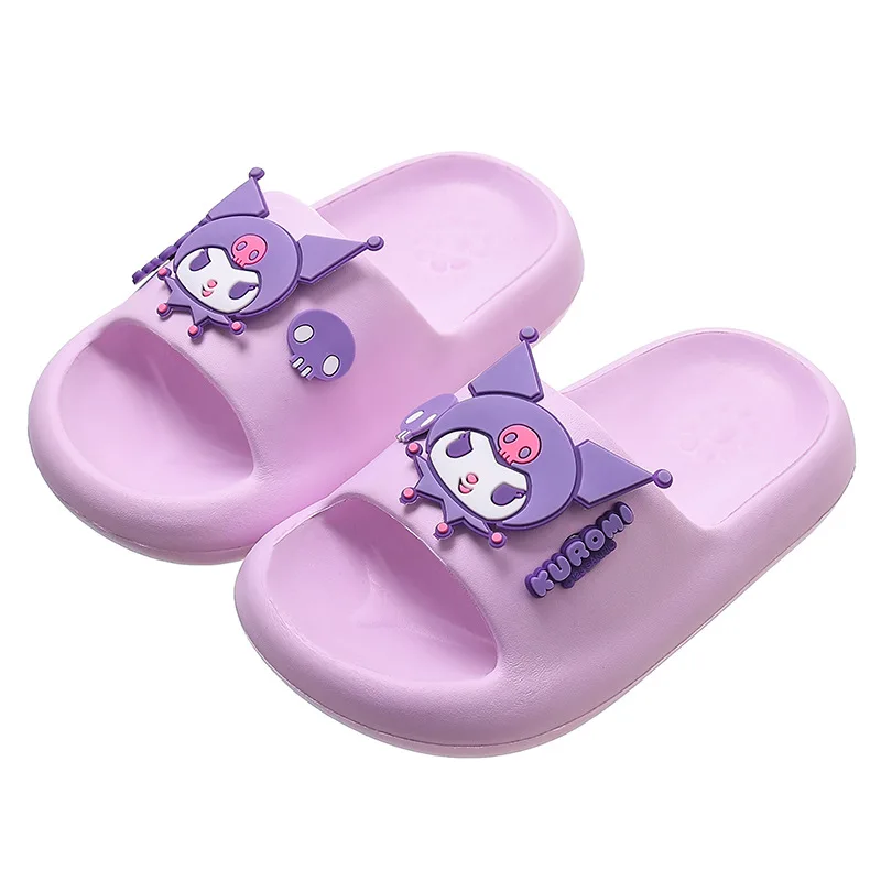 

2026 Summer Sanrio Children's Slippers Summer Girls Indoor Bath Non-slip Baby Home Boys' Slippers My Melody Kuromi Hello Kitty
