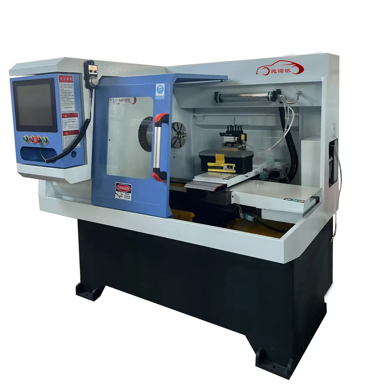 Automatic High Precision Mobile Cnc 24 Inch Wheel Repair Hine Dia Cutting Lathe