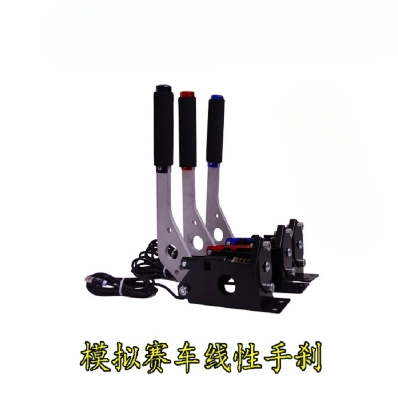 Drift Racing Game Steering Wheel Seat Bracket Rally Linear Handbrake