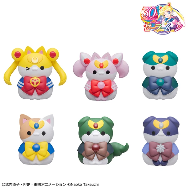 

Bandai Eyewear Factory MegaHouse's Second Batch of Two Single Model Figurines of Sailor Moon Cat