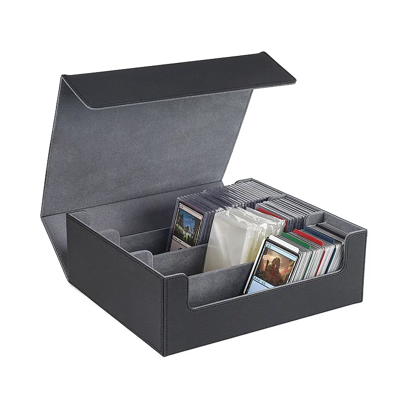 Card Storage Box, Multi‑Size Table Game Card Collection Box, Desktop Protective Card Holder