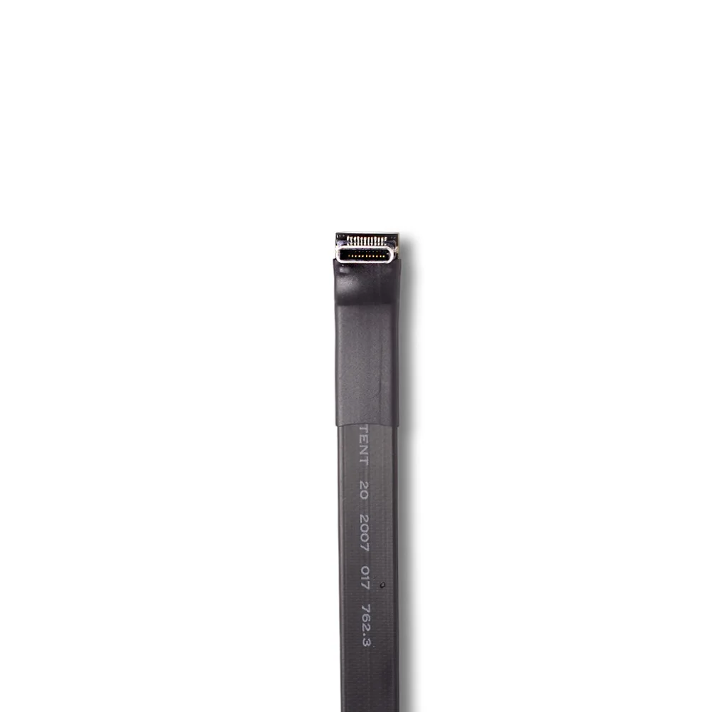 90 degrees USB 3.1 Type-c C To USB-A Extension Flat Cable 10Gbps for GPS ROCK Pi 4 Raspberry Pi Microcontroller Board 5V/1.5A
