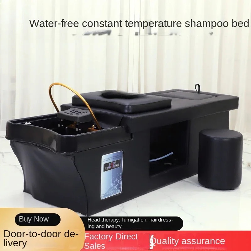 Lying Completely Water Storage Barber Shop Head Treatment Bed Fumigation Health Care Massage Facial Bed