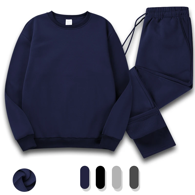 Mens 2 Piece Tracksuit Sweatsuit Jogging Suits Sets Half Turtleneck and Sweatpants Casual Workout