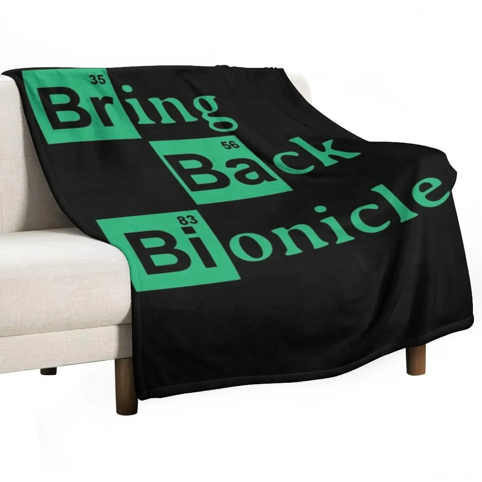 Bring Back Bionicle Throw Blanket Soft Plush Plaid For Baby Hair Shaggy Blankets