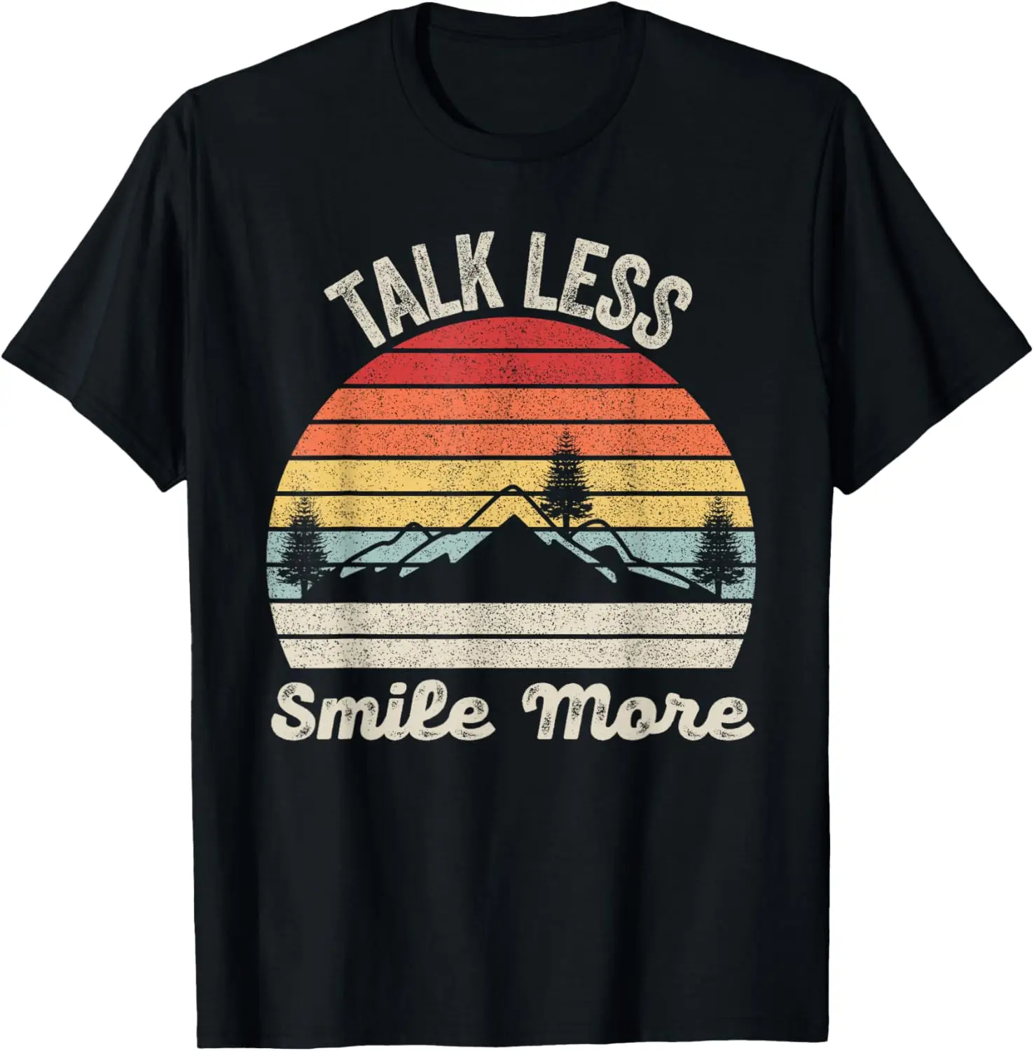 

Футболка Talk Less Smile More Retro Historic Hamilton Quote, 100% хлопок, с круглым вырезом и коротким рукавом, летняя повседневная мужская футболка, уличная одежда